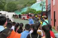 图片: 探访八乡消防训练学校。 