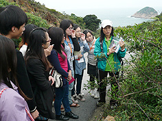 訪港交流團到西貢旅遊