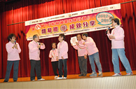 圖片:「松柏滅罪先鋒」話劇組表演防騙歌劇 圖片:「松柏滅罪先鋒」話劇組表演防騙歌劇