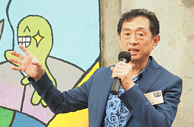 藝術家林旭輝先生為壁畫擔任創作顧問