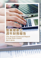 The Annual Financial Report (Lump Sum Grant) 2017-2018 The Annual Financial Report (Lump Sum Grant) 2017-2018