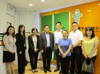 Cover Image - Gilford LAW, JP, District Officer (Kwun Tong) Visited CFSC