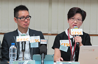 圖片3: 香港理工大學護理學院助理教授麥艷華博士(右)表示及早辨識年青人的抑鬱情況，可以減低對他們生活的影響。