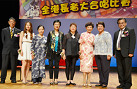 圖片: 主禮嘉賓及評判合照