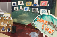 展覽主題區一: 「Sadness & Fear (憂愁與畏懼)」