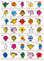 Mr. Men Little Miss系列 旗纸一张