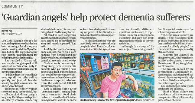 ‘Guardian Angels’ help protect dementia sufferers