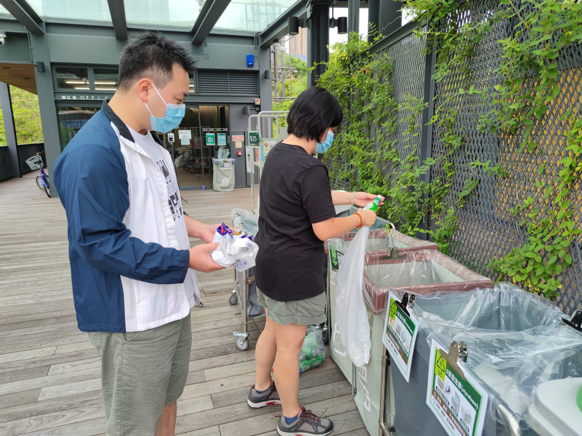 回收环保站绿在西贡投入服务