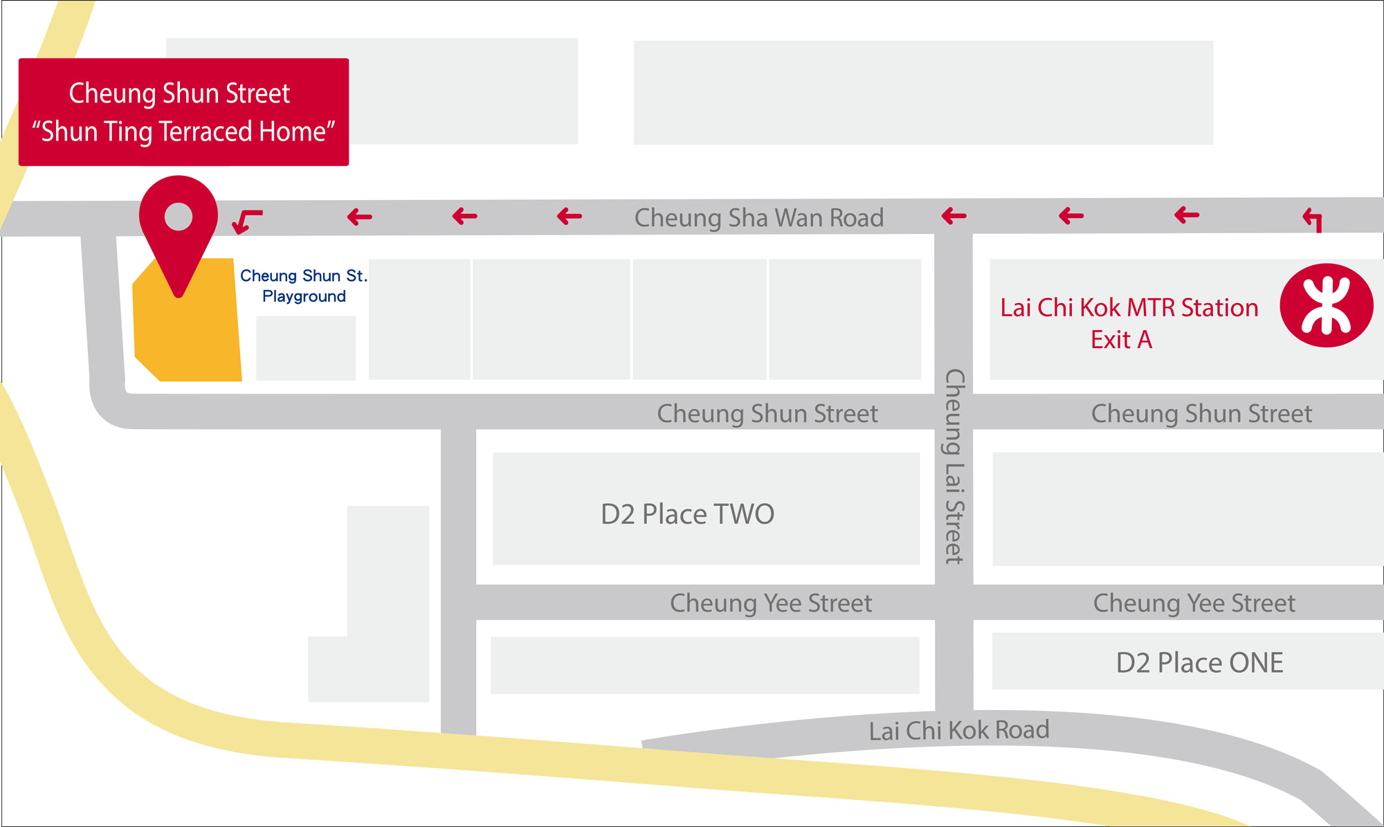 CFSC Transitional Housing Project - Shun Ting Terraced Home - Map