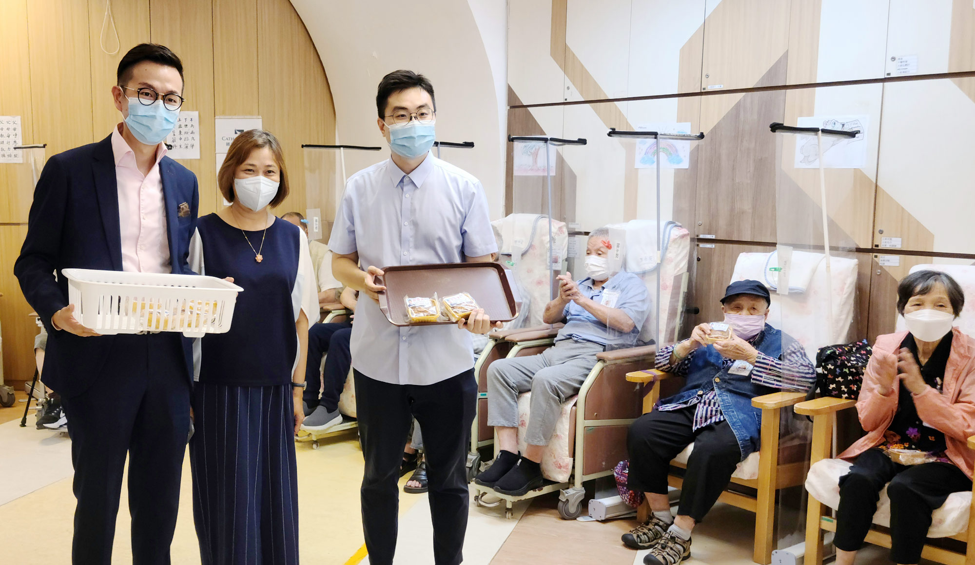 Cover Image - Home Affairs Department - Tseung Kwan O (North) Committee Vice Chairman Visited CFSC Tsui Lam Day Care Centre for the Elderly