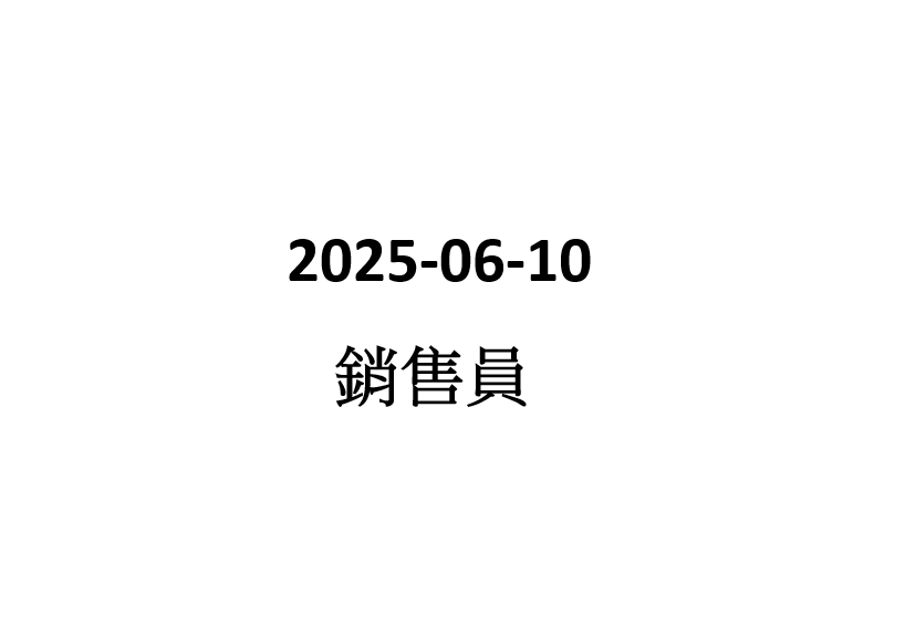 2025-06-10 售貨員/店務員